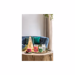 Yankee Candle 1743383E bougie en cire Cylindre Jasmin, Menthe, Poire, Vanille Blanc 1 pièce(s) - Vue supplémentaire 4