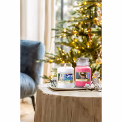 Yankee Candle Magical Bright Lights bougie en cire Rond Blanc 1 pièce(s) - Vue supplémentaire 4
