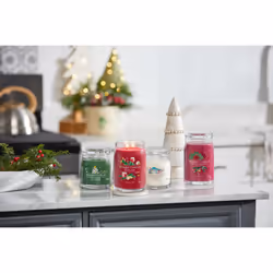 Yankee Candle Shimmering Christmas Tree bougie en cire Cylindre Vert 1 pièce(s)
