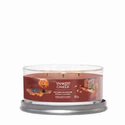 Yankee Candle Autumn Daydream bougie en cire Cylindre Chocolat 1 pièce(s)