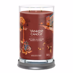 Yankee Candle Autumn Daydream Signature Large Tumbler bougie en cire Rond Bordeaux 1 pièce(s)