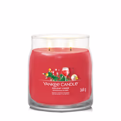 Yankee Candle Holiday Cheer bougie en cire Rond Rouge 1 pièce(s)