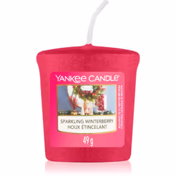 La bougie votive Yankee Candle Sparkling Winterberry parfume votre intérieur d’une agréable odeur et crée ainsi une atmosphèr ...