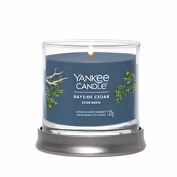 Yankee Candle 1744755E bougie en cire Cylindre CEDAR Bleu 1 pièce(s)