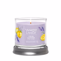 Yankee Candle Lemon Lavender bougie en cire Cylindre Blanc 1 pièce(s)