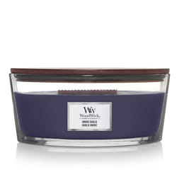WoodWick Hinoki Dahlia bougie en cire Ellipse Violet 1 pièce(s)