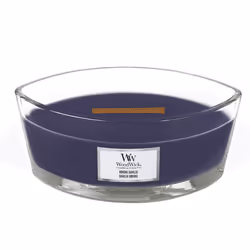 WoodWick Hinoki Dahlia bougie en cire Ellipse Violet 1 pièce(s)