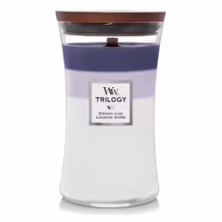 WoodWick Evening Luxe, Cylindre, Violet, Violet, Blanc, 1 pièce(s)