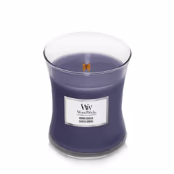 WoodWick Hinoki Dahlia bougie en cire Cylindre Violet