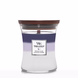 WoodWick Evening Luxe, Cylindre, Violet, Violet, Blanc, 1 pièce(s)