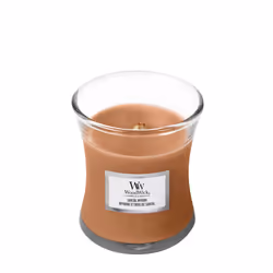 WoodWick Santal Myrrh bougie en cire Cylindre Ambre, Citron, Bois Marron 1 pièce(s)