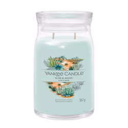 Yankee Candle Aloe &amp; Agave, Cylindre, Bleu, 1 pièce(s)