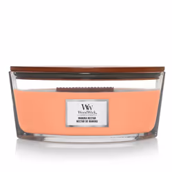 WoodWick Manuka Nectar, Ellipse, Orange, Fruité, 40 h, 1 pièce(s)