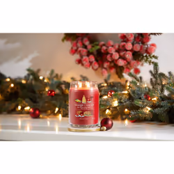 Yankee Candle Big Apple Christmas bougie en cire Cylindre Rouge 1 pièce(s)