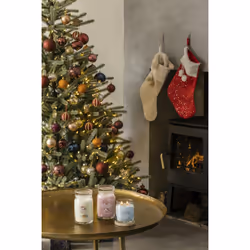 Yankee Candle Parisian Holiday Brunch bougie en cire Cylindre Orange Rose 1 pièce(s)