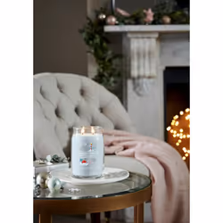 Yankee Candle North Pole Hideaway bougie en cire Cylindre Bleu 1 pièce(s)