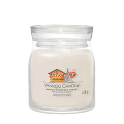 Yankee Candle Munich Christmas Market bougie en cire Rond Blanc 1 pièce(s)