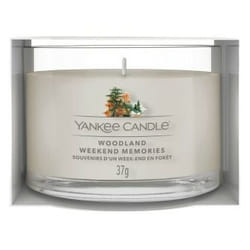 Yankee Candle 1760997E bougie en cire Rond Ambre, Bergamote, Noix de coco, Jasmin, Mousse, Orange, Poire, Bois de santal, Vanille Blanc 1 pièce(s)