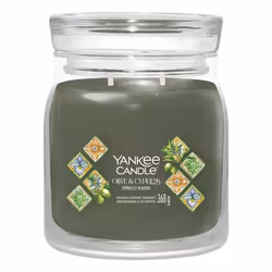 Yankee Candle 2642887E, Rond, Vert, Transparent, Cypress, Olive, 1 pièce(s)