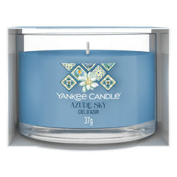 Yankee Candle 2642884E bougie en cire Rond Noix de coco, Mango Bleu, Translucide 1 pièce