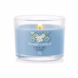 Yankee Candle 2642884E bougie en cire Rond Noix de coco, Mango Bleu, Translucide 1 pièce