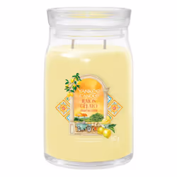 Yankee Candle Lemon Gelato, Rond, Transparent, Jaune, Citron, 1 pièce(s)
