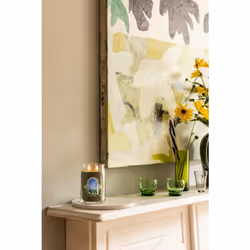 Yankee Candle Olive & Cypress bougie en cire Rond Cypress, Olive Vert, Transparent 1 pièce