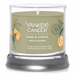 Yankee Candle Sage & Citrus bougie en cire Cylindre Vert 1 pièce(s) - Vue supplémentaire 2