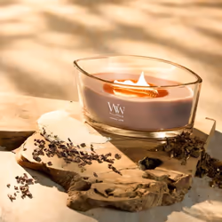 WoodWick Patchouli Creme bougie en cire Autres Marron, Transparent, Bois 1 pièce(s) - Vue supplémentaire 3