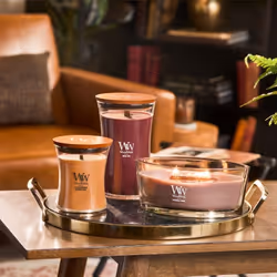 WoodWick Patchouli Creme bougie en cire Autres Marron, Transparent, Bois 1 pièce(s) - Vue supplémentaire 5