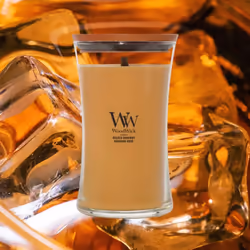 WoodWick Golden Bourbon bougie en cire Autres Transparent, Bois, Jaune 1 pièce(s) - Vue supplémentaire 3
