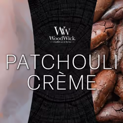 WoodWick Patchouli Creme bougie en cire Autres Marron, Transparent, Bois 1 pièce(s) - Vue supplémentaire 2