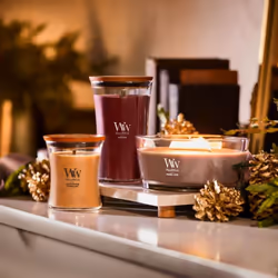 WoodWick Rouge Oud bougie en cire Autres Rouge, Transparent, Bois 1 pièce(s) - Vue supplémentaire 7