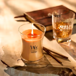 WoodWick Golden Bourbon bougie en cire Autres Transparent, Bois, Jaune 1 pièce(s) - Vue supplémentaire 4