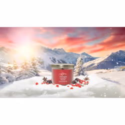 Yankee Candle 2652752E bougie en cire Rond Rouge 1 pièce(s) - Vue supplémentaire 3
