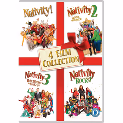 Warner Bros Nativity! 4 Film Collection, Film, DVD, Coloré, Adultes et enfants, Nativity! 4 Film Collection, Famille
