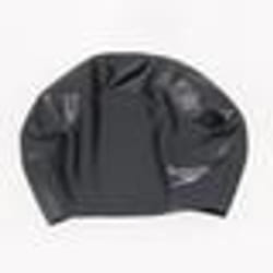 Bonnet de bain - Silicone - Noir - Adulte - Mixte - Natation