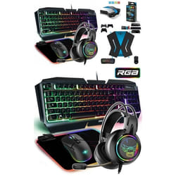 Pack de périphériques gaming - GAMER PRO-ULTIMATE - MKH5 - RGB - USB - Filaire