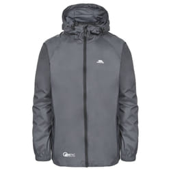Veste imperméable à capuche zipée Trespass Qikpac