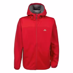 Veste imperméable homme Trespass Zeek - Rouge - Respirant - Sports dhiver