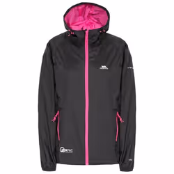 Veste imperméable à capuche zipée femme Trespass Qikpac - S