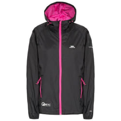 Veste imperméable à capuche zipée femme Trespass Qikpac - S