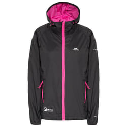 Veste imperméable à capuche zipée femme Trespass Qikpac