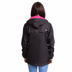 Veste imperméable à capuche zipée femme Trespass Qikpac