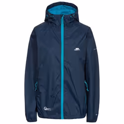 Veste imperméable à capuche zipée femme Trespass Qikpac