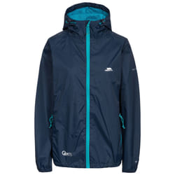 Veste imperméable à capuche zipée femme Trespass Qikpac