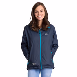 Veste imperméable à capuche zipée femme Trespass Qikpac