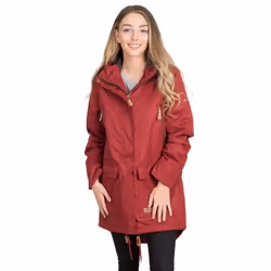 Veste imperméable à capuche femme Trespass Clea
