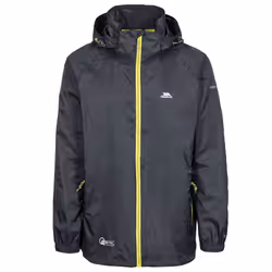 Veste imperméable à capuche zippé Trespass Qikpac X