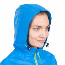 Veste imperméable à capuche zipée Trespass Qikpac